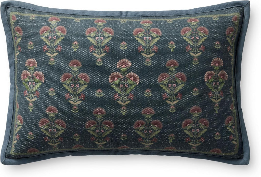 Loloi Chris Loves Julia Marigold Blue/Multi Cover Only Pillow