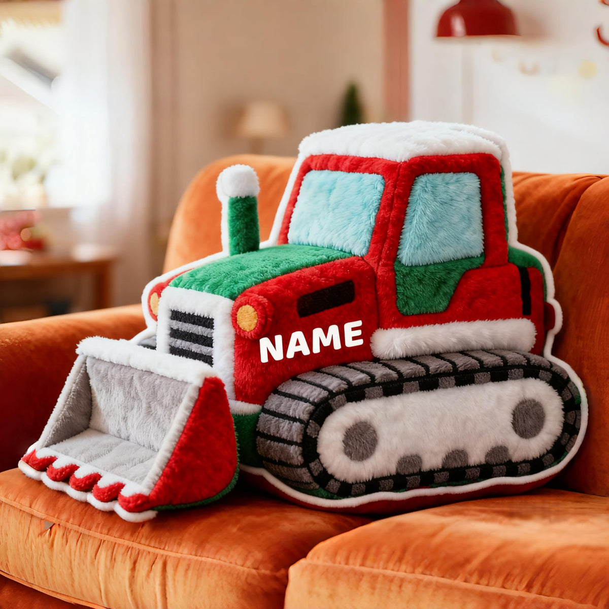 Personalized Dinosaur Shaped Pillow, Custom Name Plush Stuffed Pillows, Suitable for Beds, Sofas, Bedrooms, Living Rooms Custom Decorative Cushion Gifts for Birthday and Anniversary