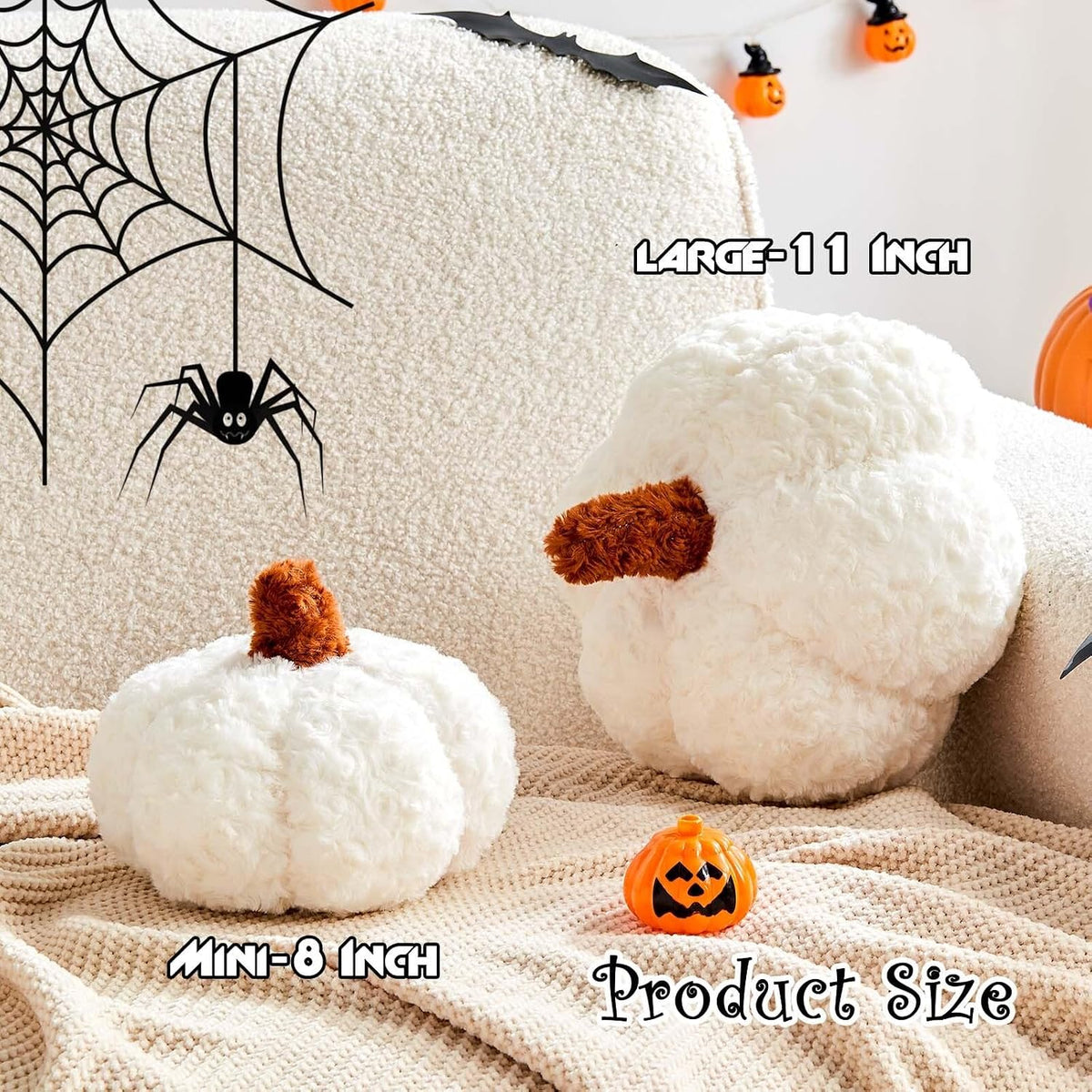Lfsaaj Pumpkin Pillow Fall Pumpkin Throw Pillow Halloween Decorative Pillow