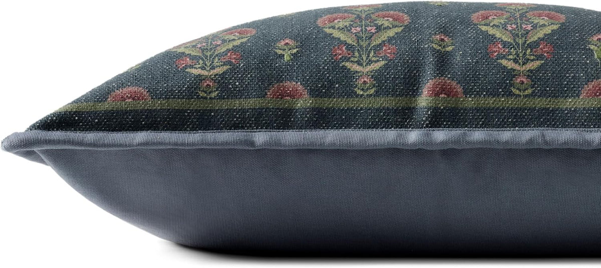 Loloi Chris Loves Julia Marigold Blue/Multi Cover Only Pillow