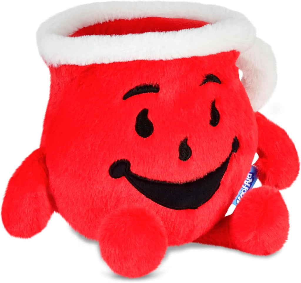 iscream Kool-Aid Man Shaped 8" x 6" Mini Pillow with Embroidered Accents