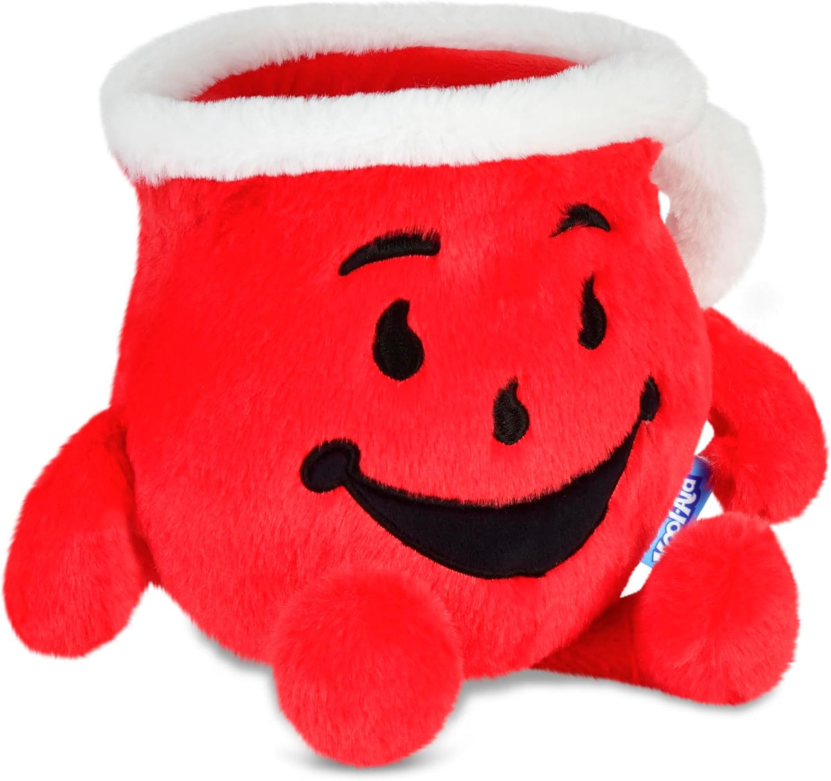 iscream Kool-Aid Man Shaped 8" x 6" Mini Pillow with Embroidered Accents