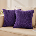 SOCHOW Fall Decorative Throw Pillow Covers 18x18 Inches Set of 2, Caramel
