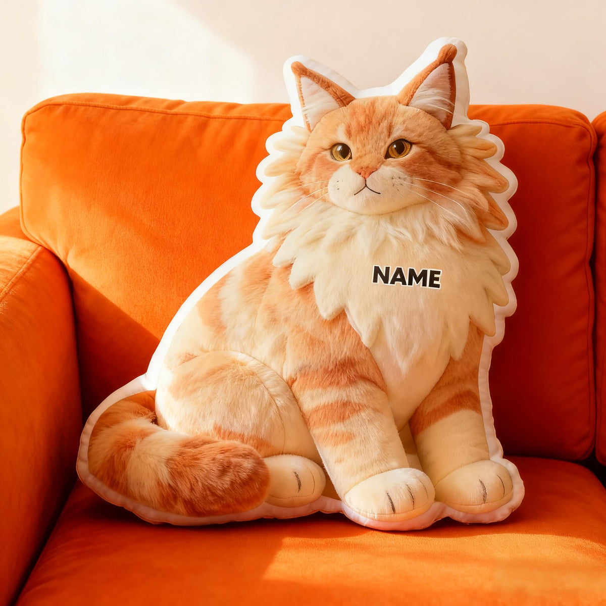 Personalized Dinosaur Shaped Pillow, Custom Name Plush Stuffed Pillows, Suitable for Beds, Sofas, Bedrooms, Living Rooms Custom Decorative Cushion Gifts for Birthday and Anniversary