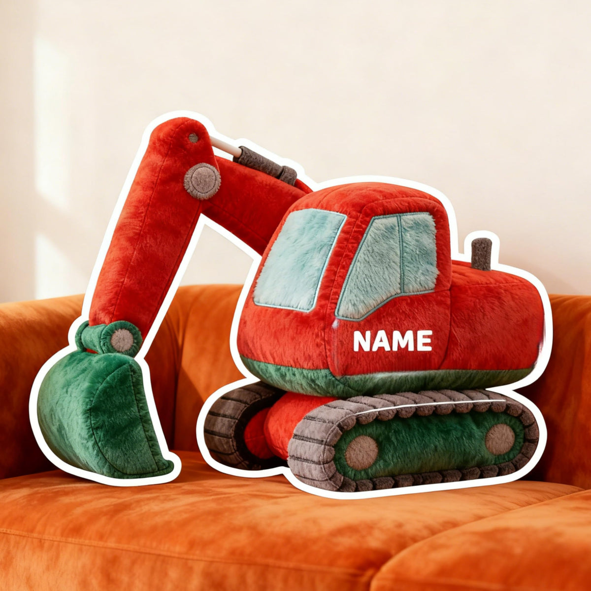 Personalized Dinosaur Shaped Pillow, Custom Name Plush Stuffed Pillows, Suitable for Beds, Sofas, Bedrooms, Living Rooms Custom Decorative Cushion Gifts for Birthday and Anniversary