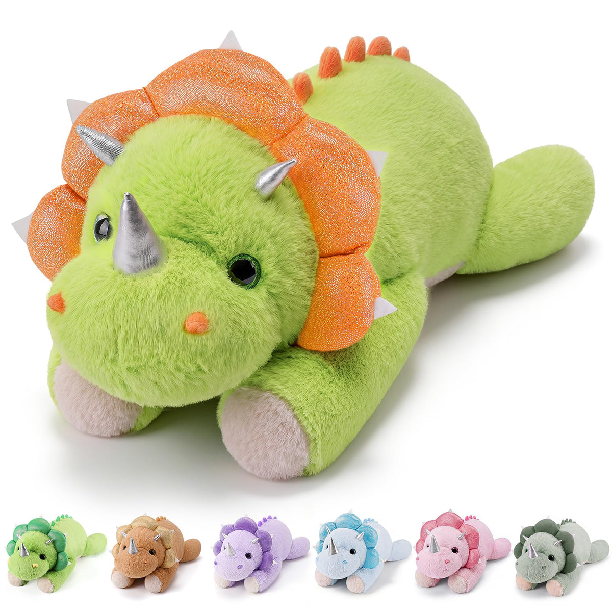 gnomantic Cow Weighted Stuffed Animals, Plush Pillow for Kids
