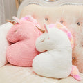 Maitys 2 Pcs Decorative Pillows for Girls, Birthday Gift,Pink, White